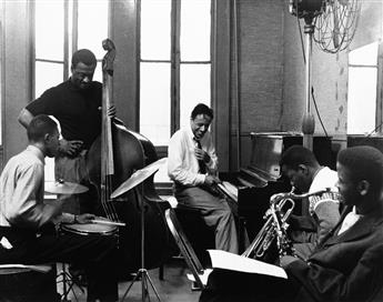 CAROLE REIFF (1934-1984) Miles Davis, Columbia Studios * Roland Kirk with Ahmad Jamal * Horace Silver and Band, Ames Studio.